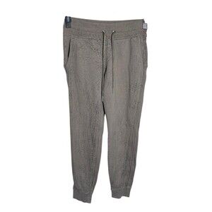Lululemon Warm Down Jogger 7/8 Length Thread Dye‎ Rover Black Size 4